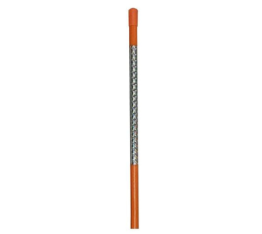 30 PACK, 72" Driveway Marker Orange 5/16" Shaft