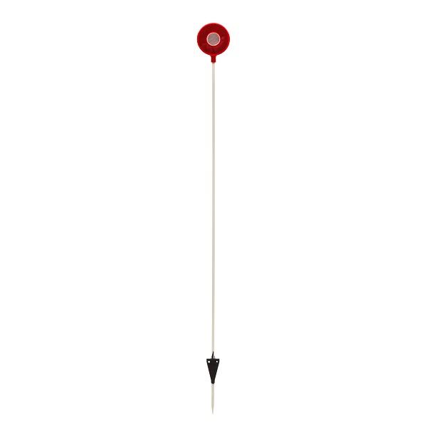 46" Driveway Marker Red 5/16" Shaft